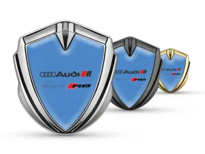 Audi Individuelles Logo Abzeichen Luxus Legierungslogo